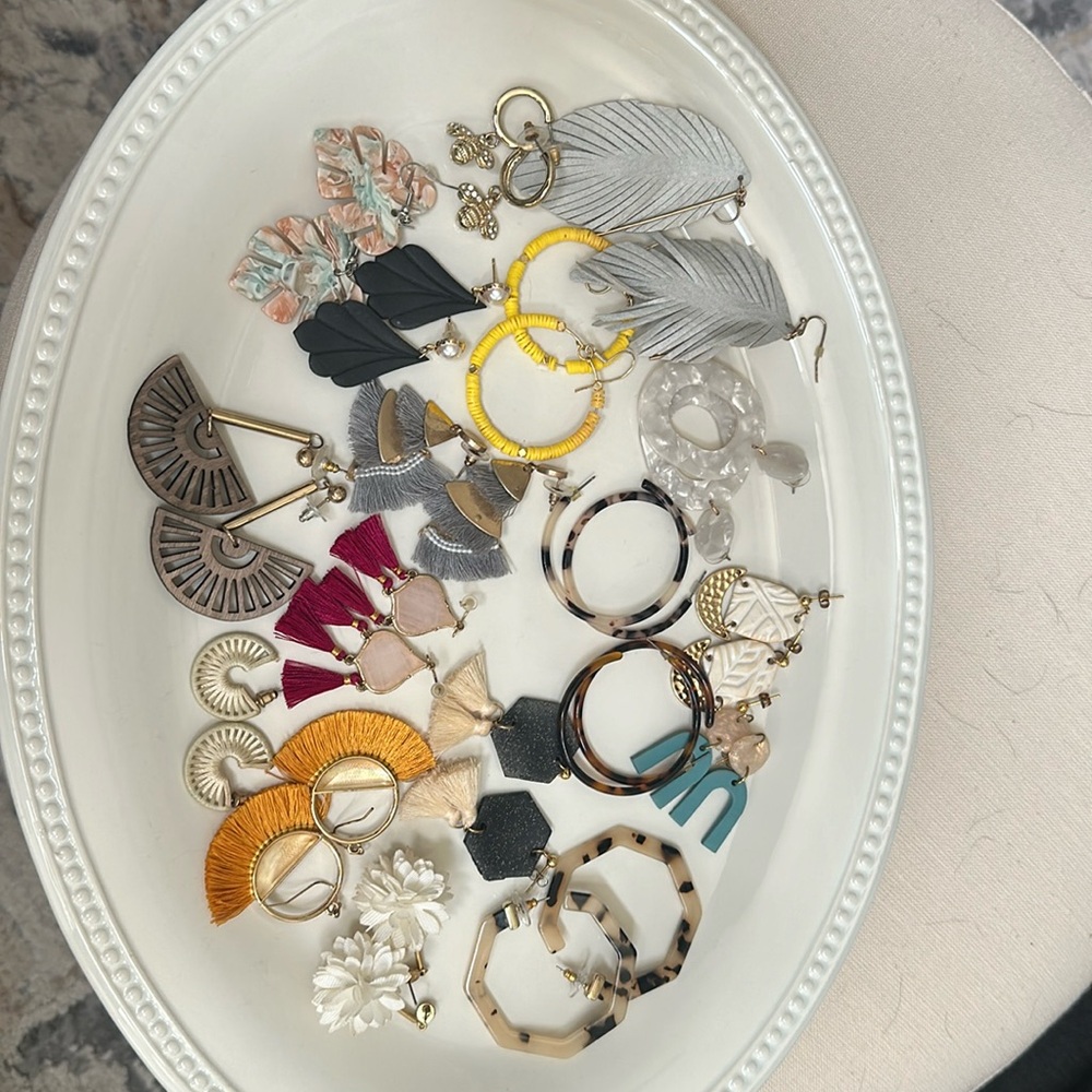 Bag of earrings